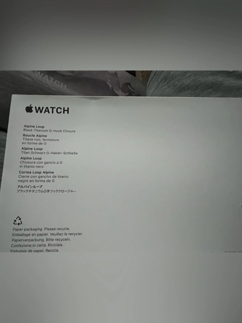 Apple Watch Ultra 3 49mm black Ti black